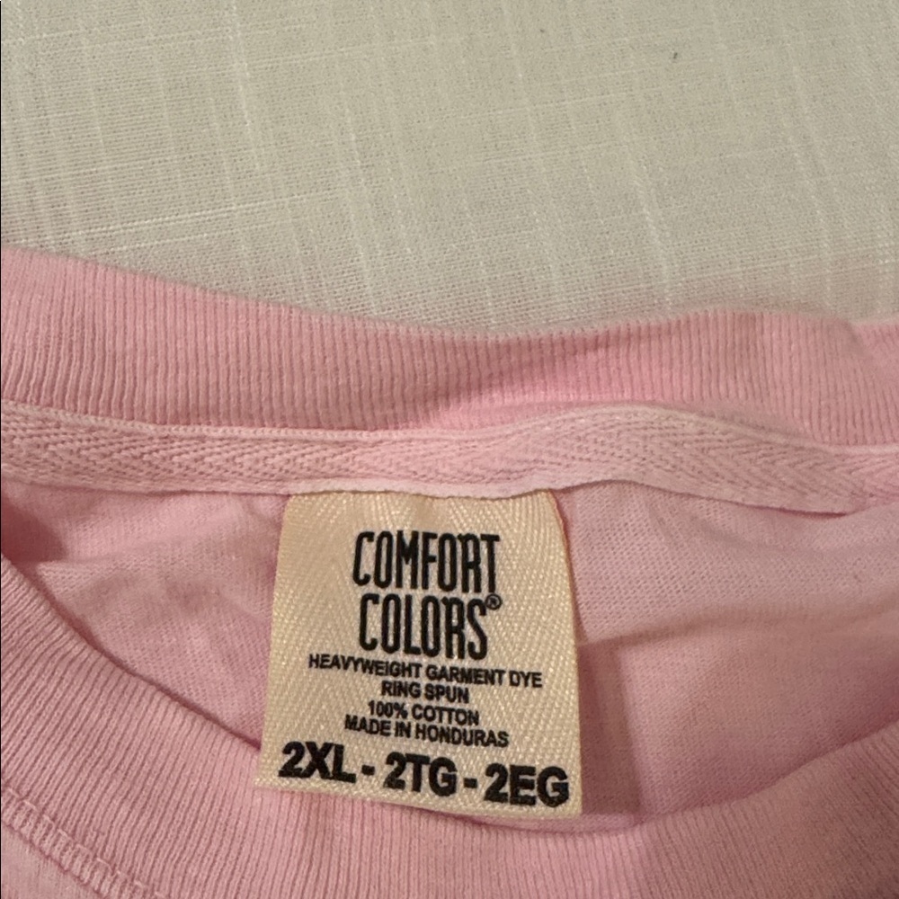 Comfort Colors Pink Grinch Graphic Tee - Picture 2 of 2